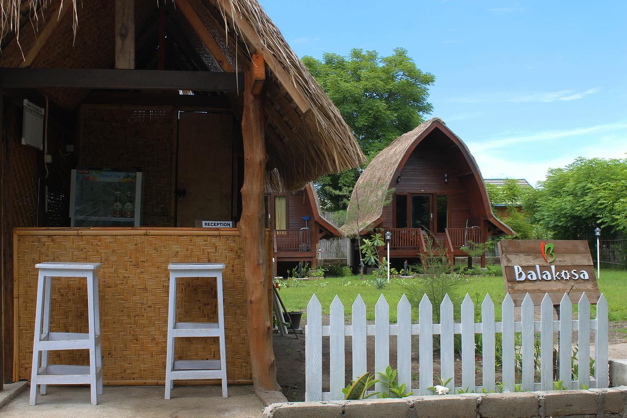 Balakosa Gili Meno Bungalow Exterior foto